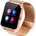 Ceas Smartwatch cu Telefon iUni Z60, Curea Metalica, Touchscreen, BT, Camera, Notificari, Gold
